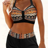 Simone | Bikini a coste a vita alta — 8