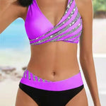 Maria | Bikini stampato in toni caldi — 5