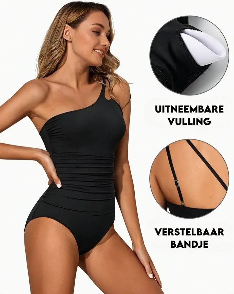Sabine | Costume da bagno monospalla — 6