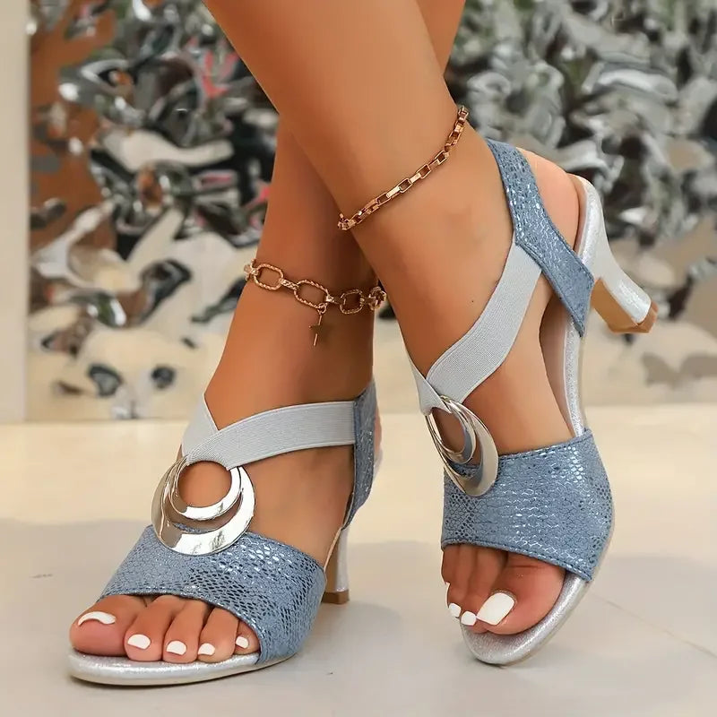 Aylin | Sandalo ortopedico con tacco alto — 2