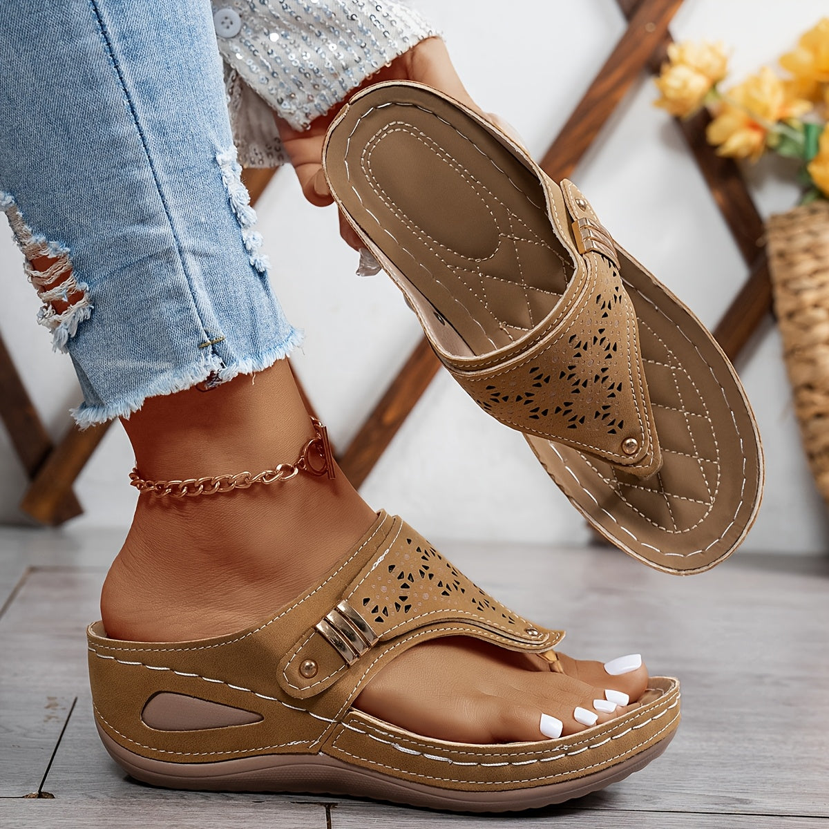 Nicole | Sandali comfort ortopedici — 9