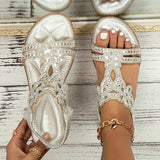 Therese | Sandali ortopedici in cristalli — 7
