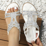 Therese | Sandali ortopedici in cristalli — 9