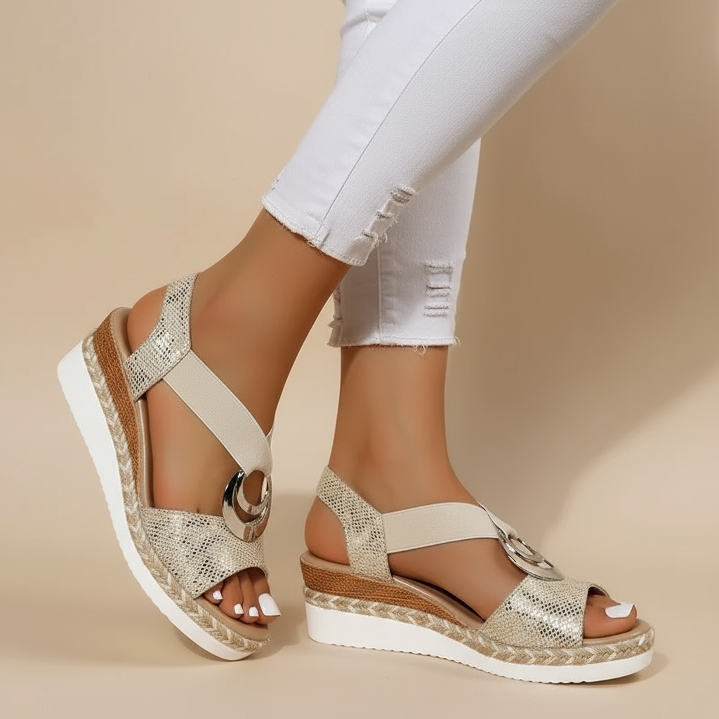 Gerda | Sandali eleganti con plateau — 1