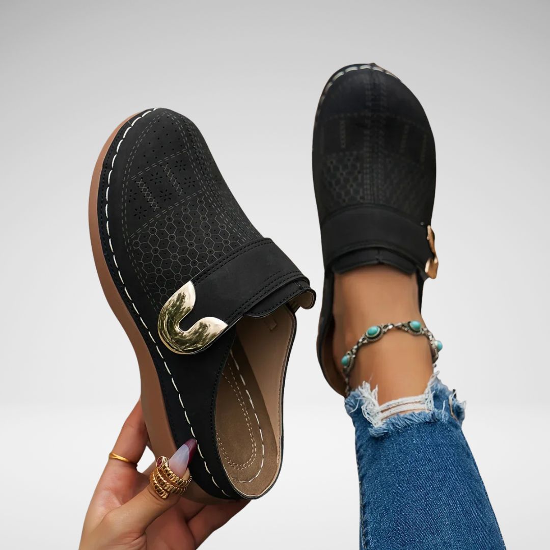 Reinhild | Sandali eleganti con zeppa di supporto — 1