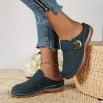 Reinhild | Sandali eleganti con zeppa di supporto — 8