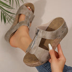 Thea | Sandali eleganti con zeppa — 5