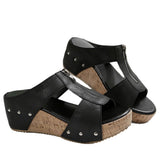 Thea | Sandali eleganti con zeppa — 11