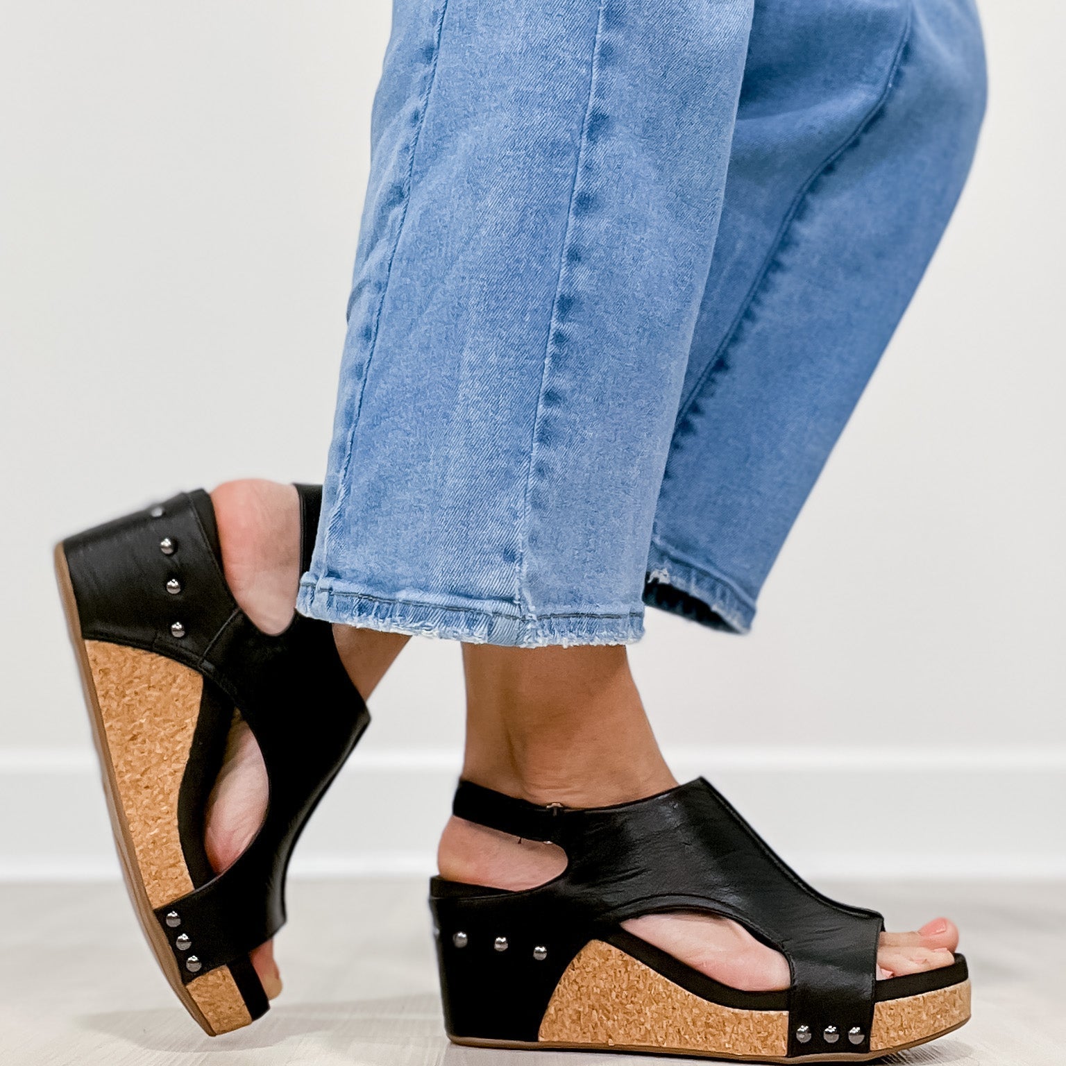 Isabelle | Sandali con zeppa — 1