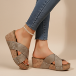 Ellen | Sandali con zeppa Boho Abbigliamento e accessori — 1