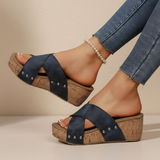 Ellen | Sandali con zeppa Boho Abbigliamento e accessori — 2