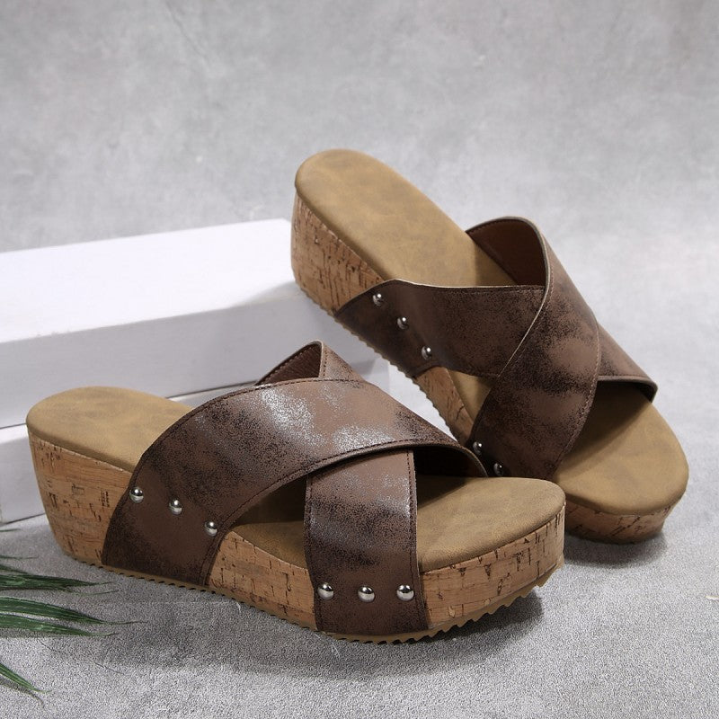 Ellen | Sandali con zeppa Boho Abbigliamento e accessori — 8