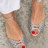 Ottilie | Sandali intrecciati oro — 9