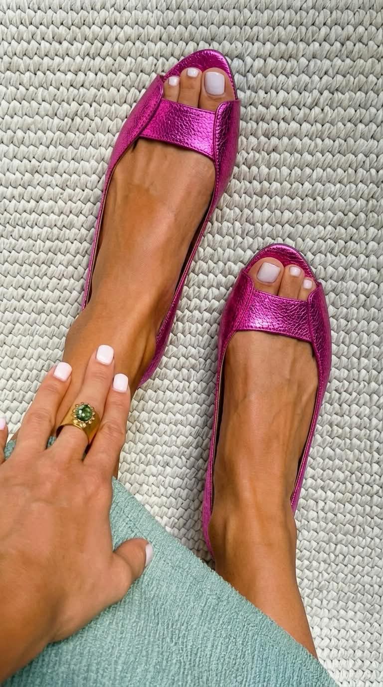 Luisa | Sandali comfort dorati — 4