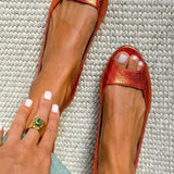 Luisa | Sandali comfort dorati — 5