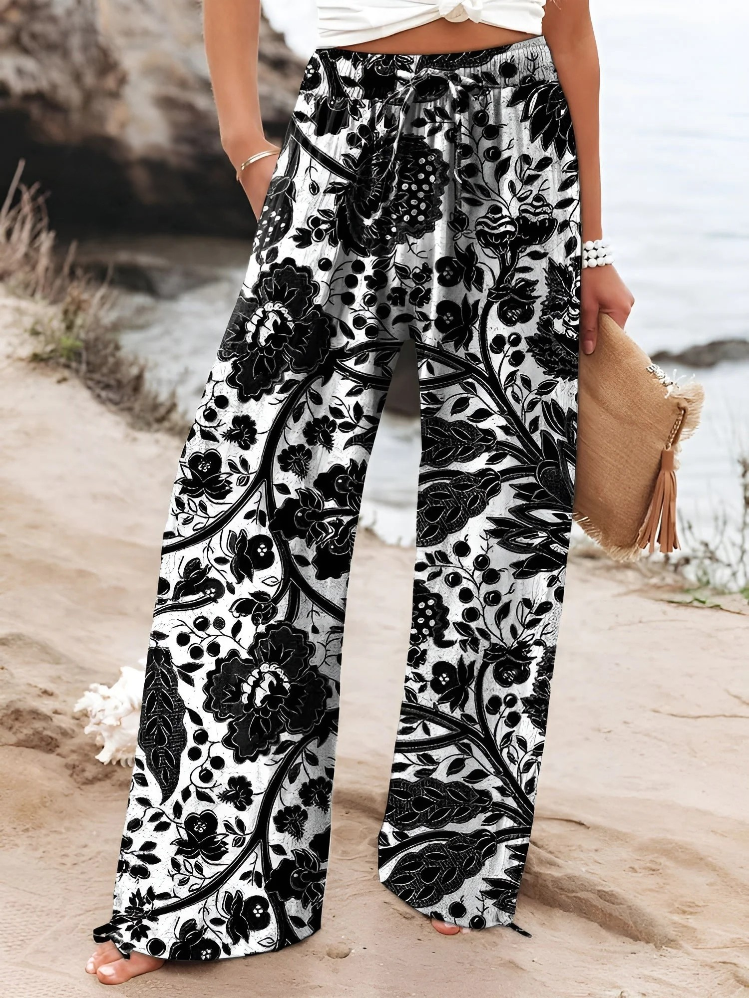 Philippa | Pantaloni comodi in lino — 1