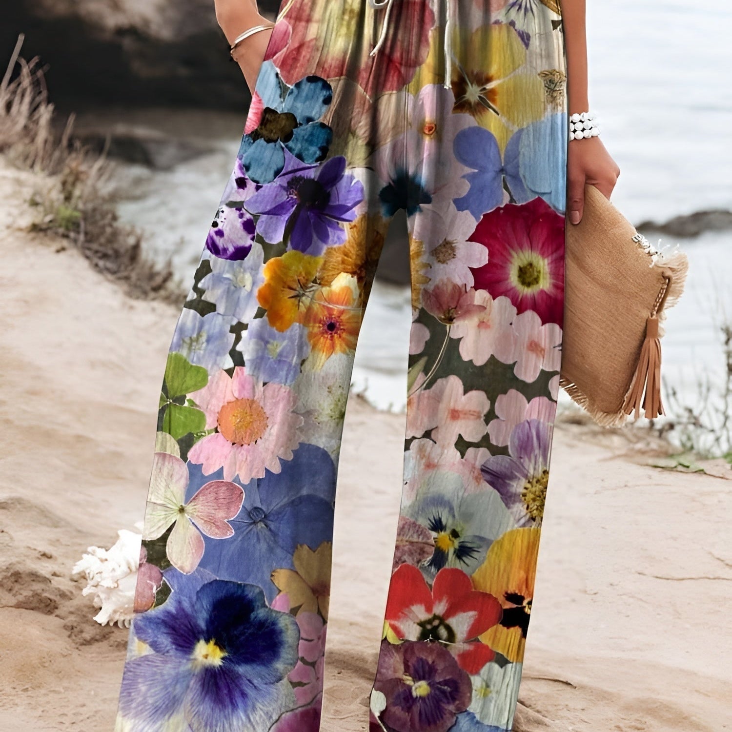 Margarete | Pantaloni in lino traspirante — 1