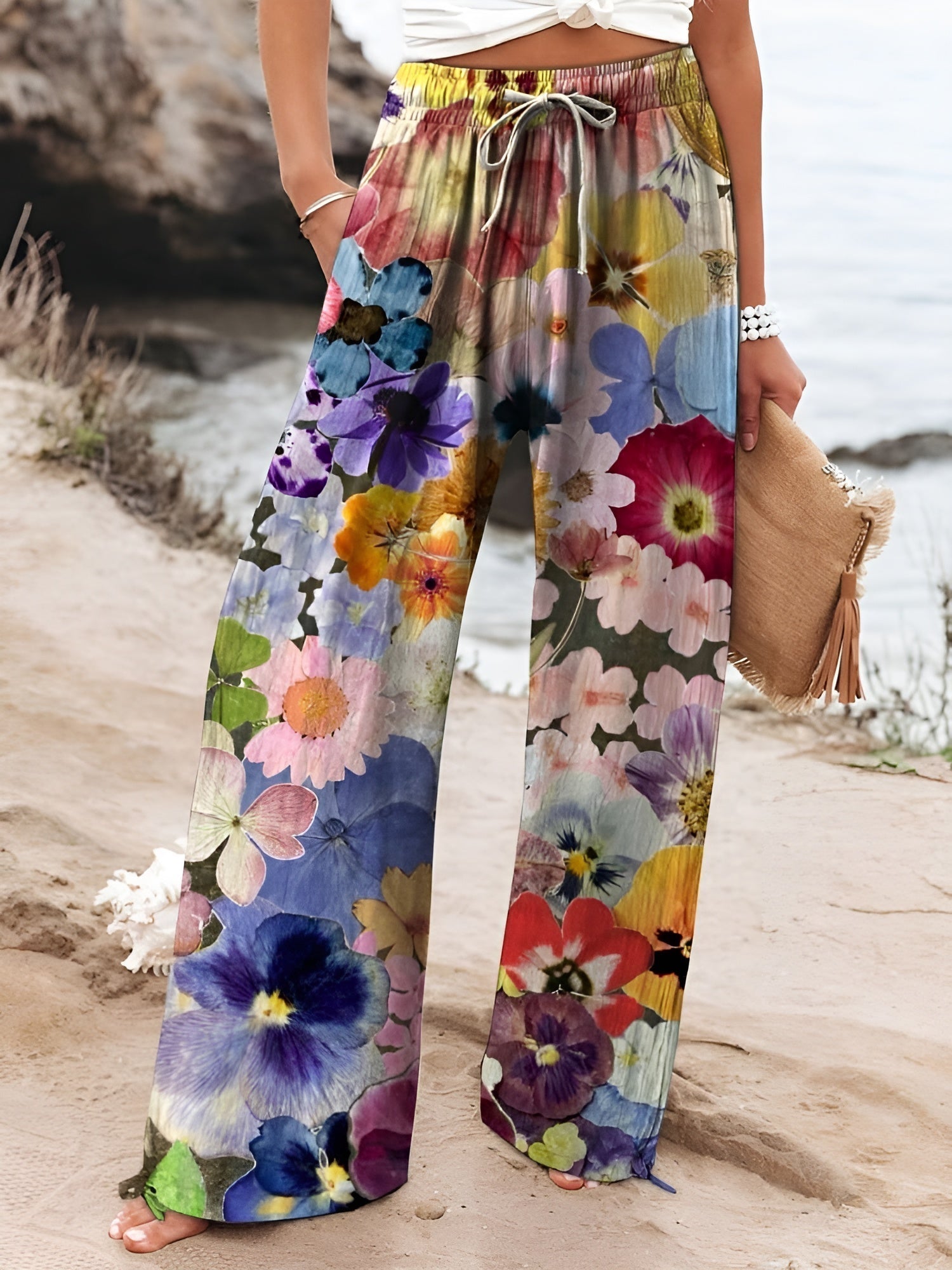 Margarete | Pantaloni in lino traspirante — 1