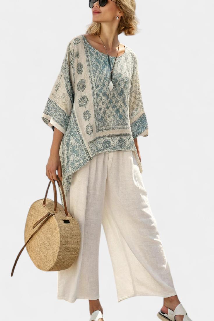 Imke | Set biancheria mediterranea — 1