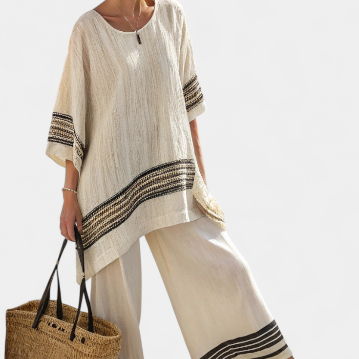Frida | Completo comfort in lino naturale — 4