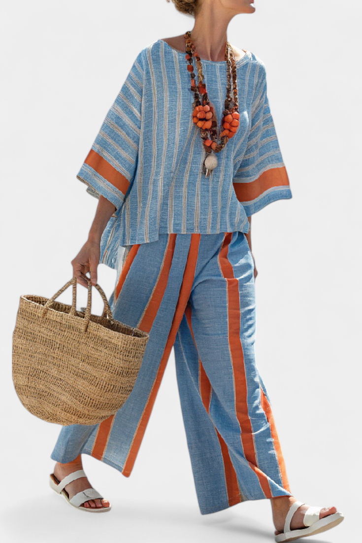 Henrike | Set in terracotta rigata — 1