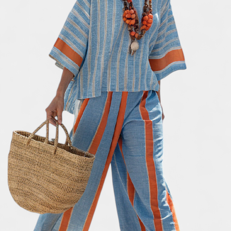Henrike | Set in terracotta rigata — 1