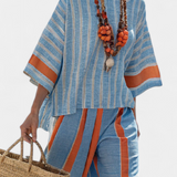 Henrike | Set in terracotta rigata — 2