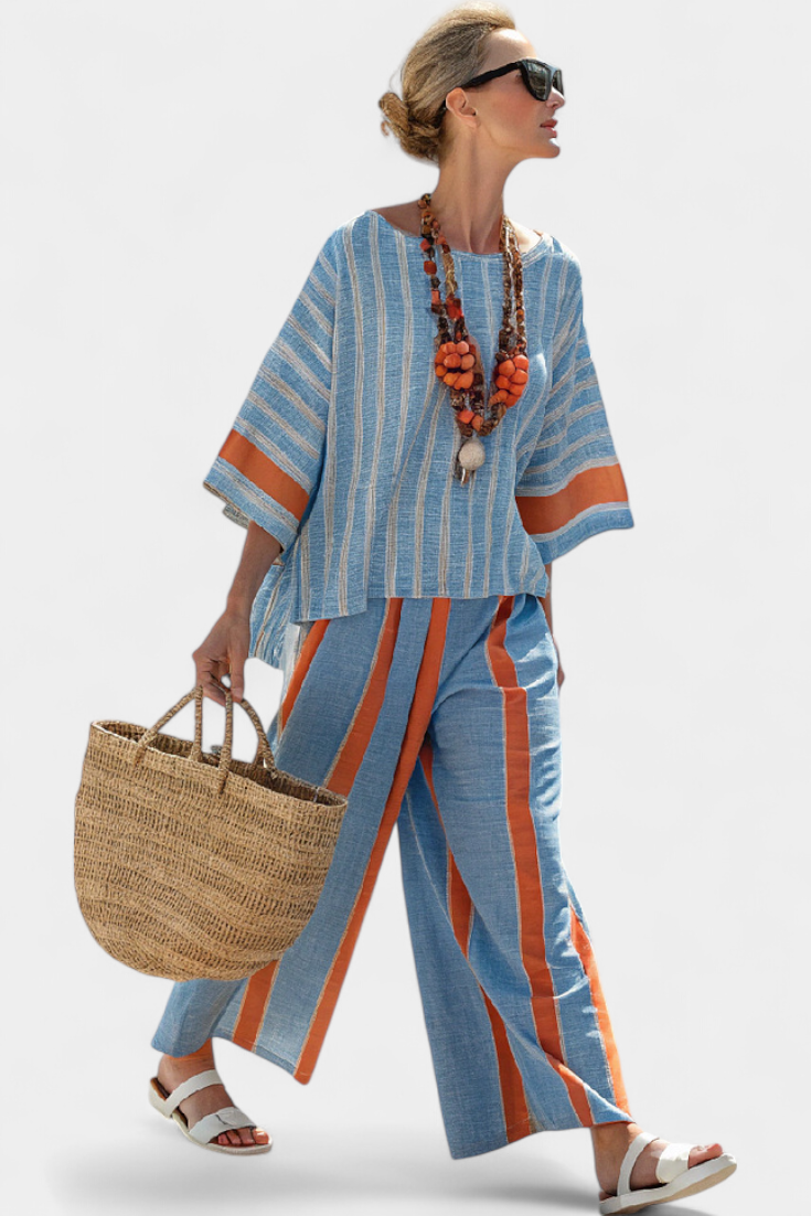 Henrike | Set in terracotta rigata — 4