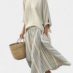 Solveig | Completo gonna a righe — 1