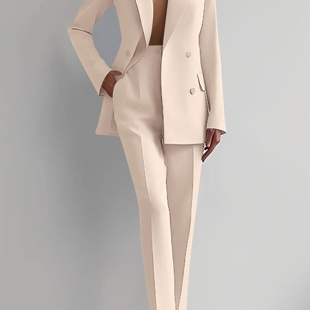 Stefanie | Completo giacca blu scuro — 5