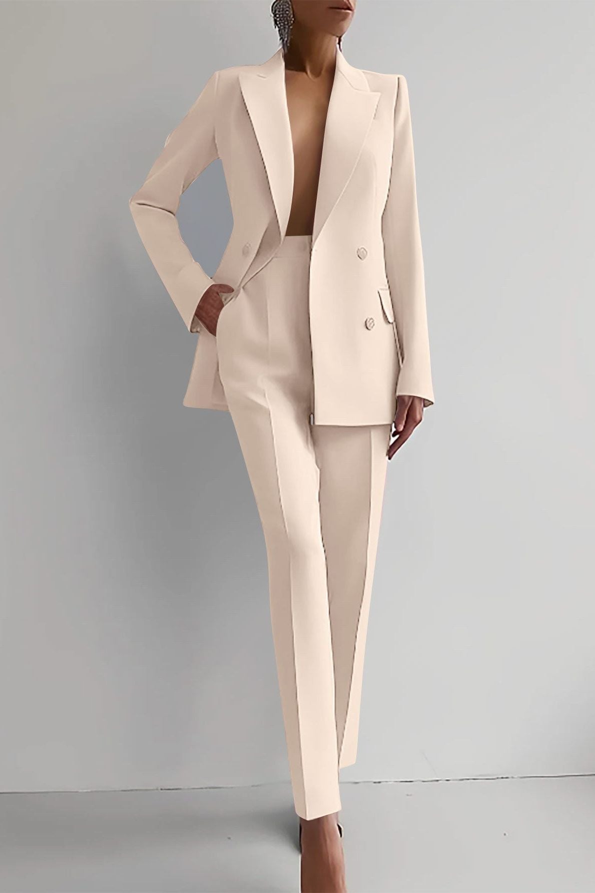 Stefanie | Completo giacca blu scuro — 5
