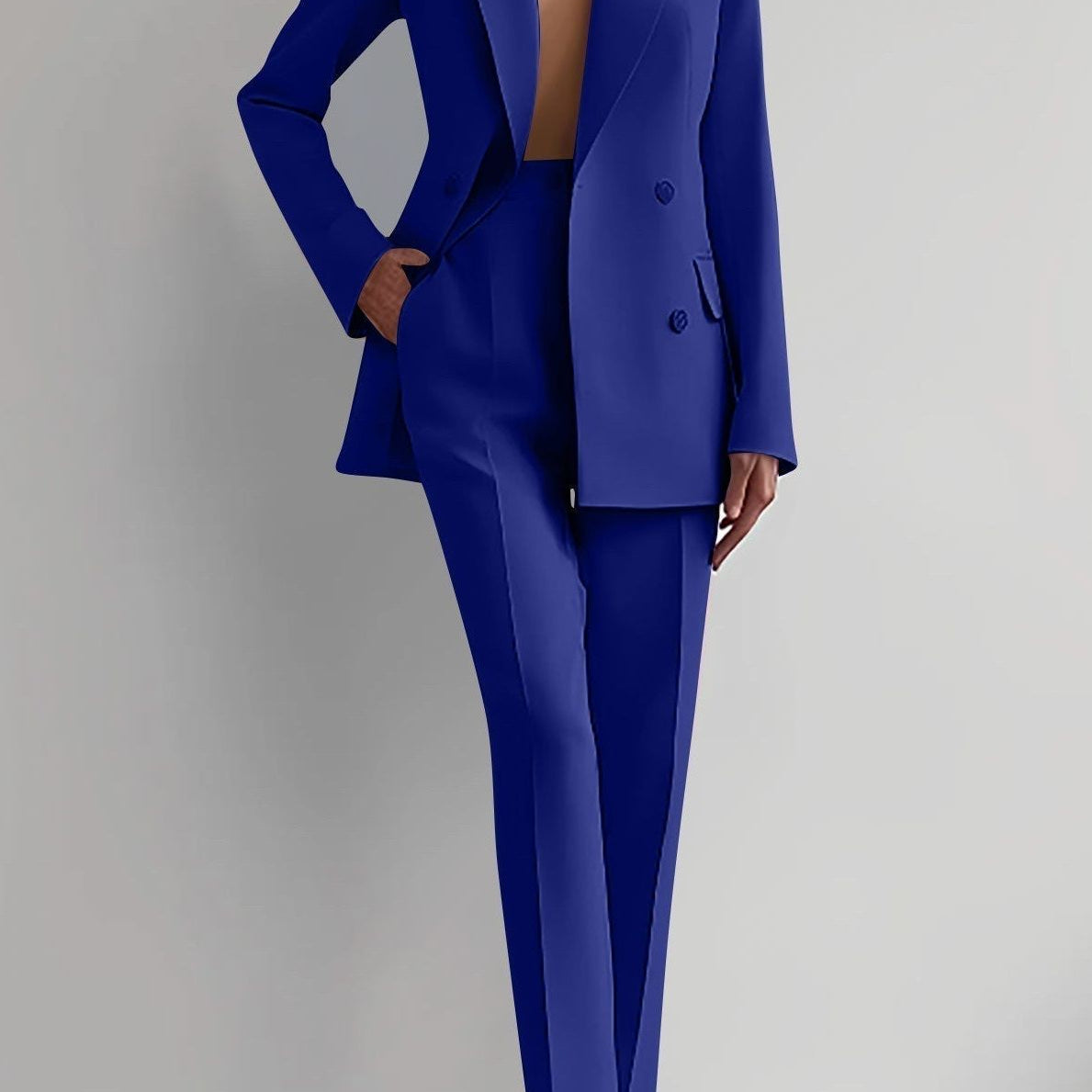 Stefanie | Completo giacca blu scuro — 8
