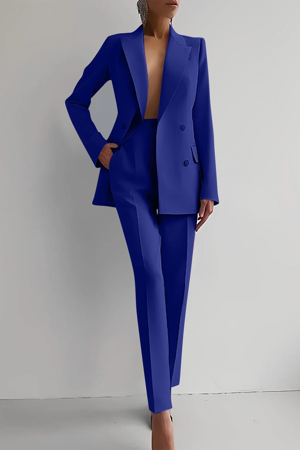 Stefanie | Completo giacca blu scuro — 8