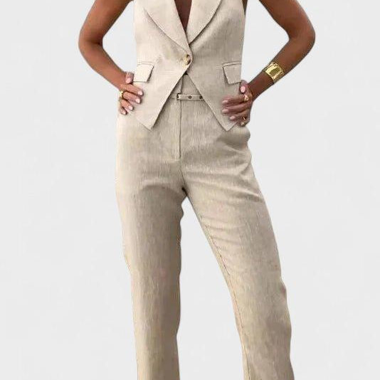 Josephine | Set gilet avorio — 1