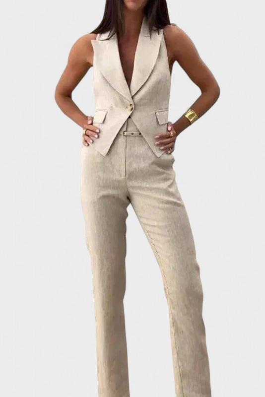 Josephine | Set gilet avorio — 1
