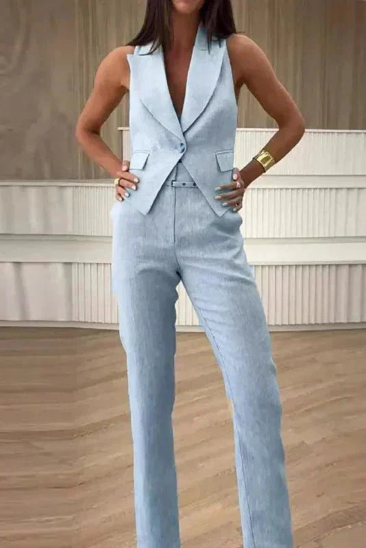 Josephine | Set gilet avorio — 4