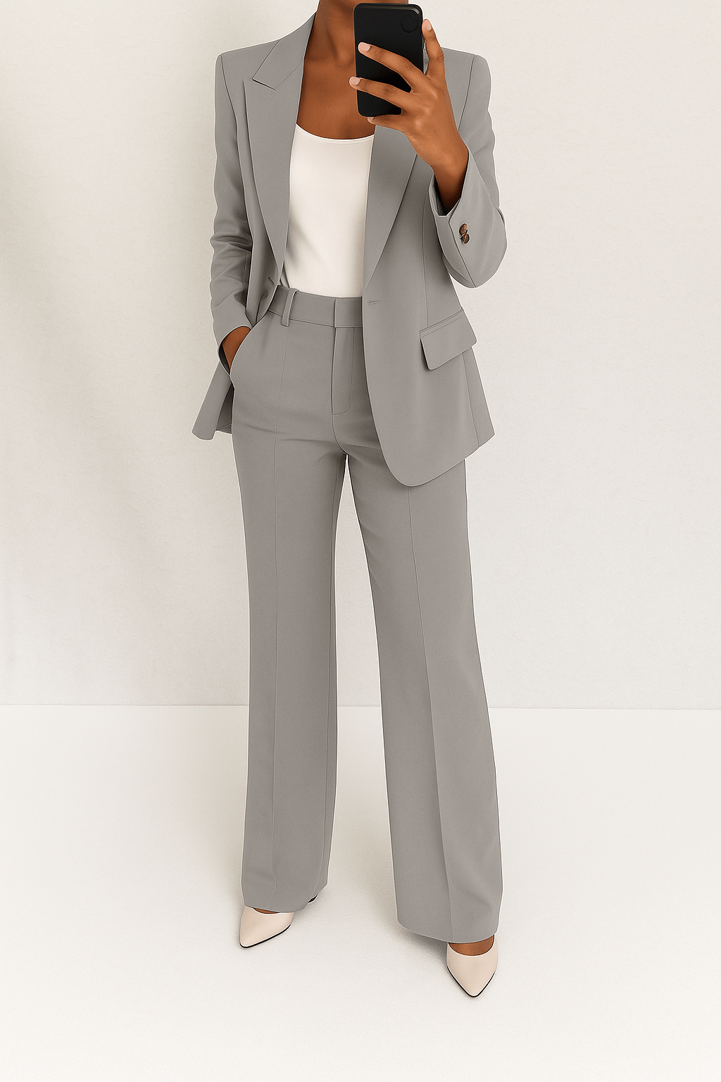 Clara | Completo blazer blu — 2