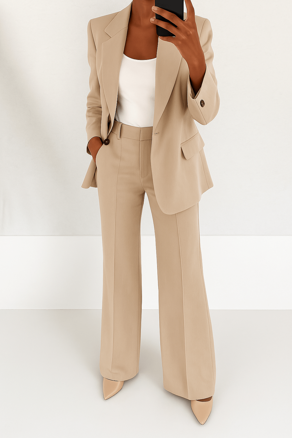 Clara | Completo blazer blu — 3