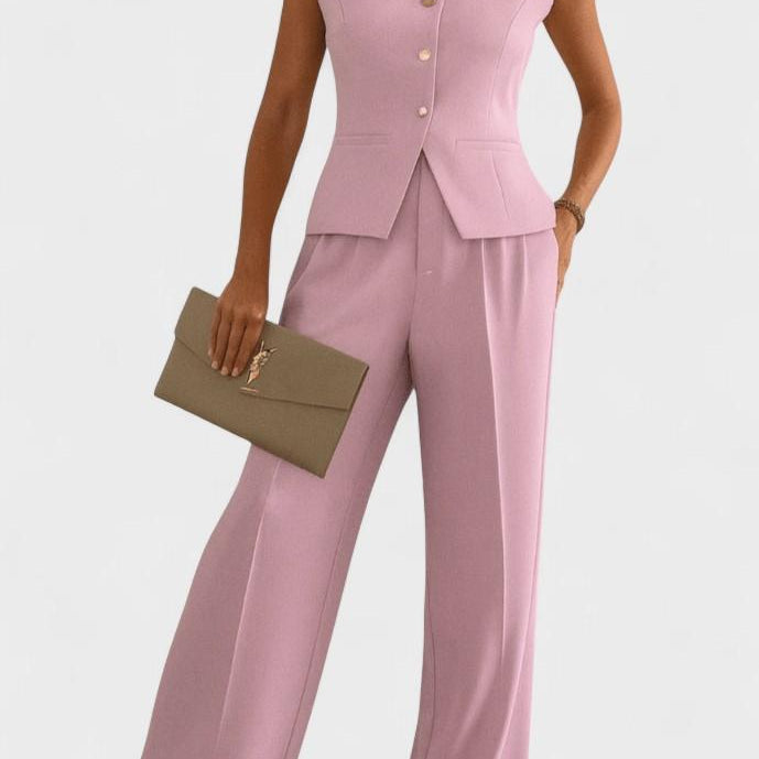Irmgard | Completo giacca rosa — 1