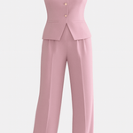 Irmgard | Completo giacca rosa — 2