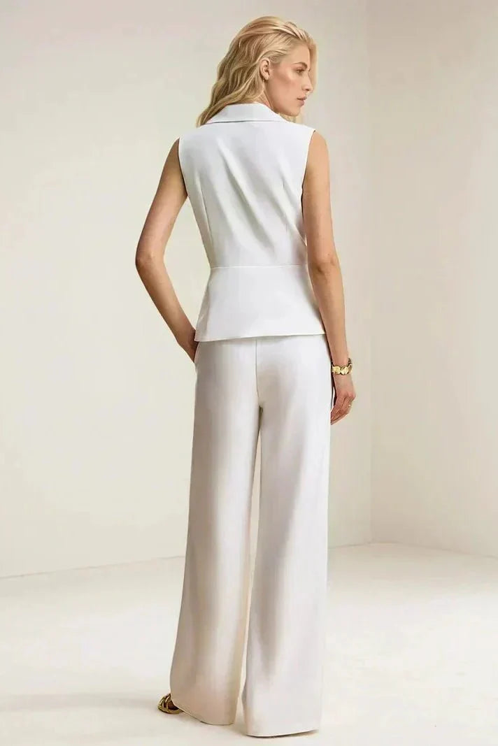 Birgit | Set gilet bianco — 2