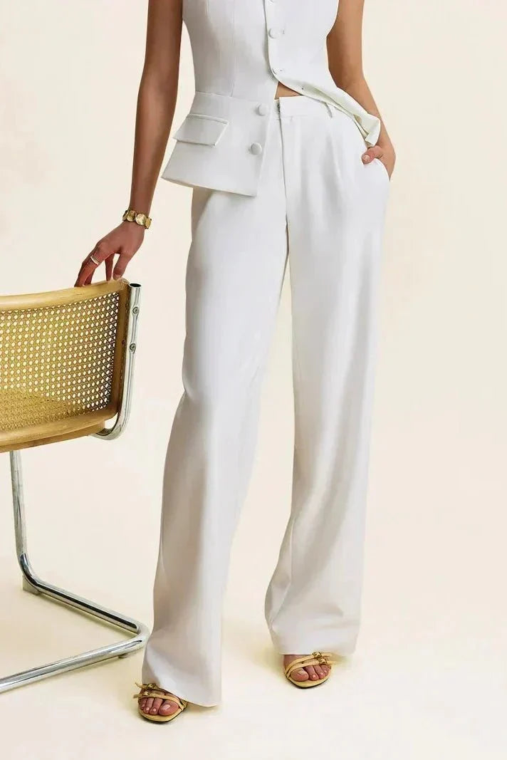 Birgit | Set gilet bianco — 4