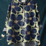 Cäcilia | Camicetta casual da donna in stile vintage floreale — 1