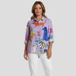 Gunda | T-shirt casual con motivo di cani — 5