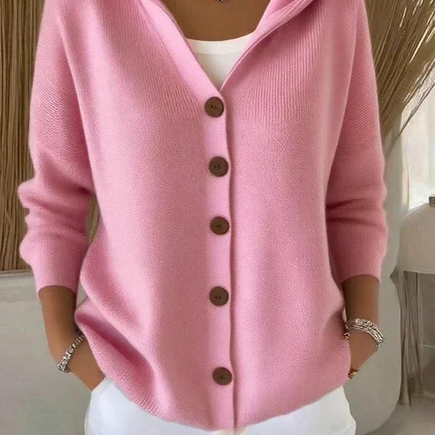 Heidi | Cardigan con cappuccio — 1