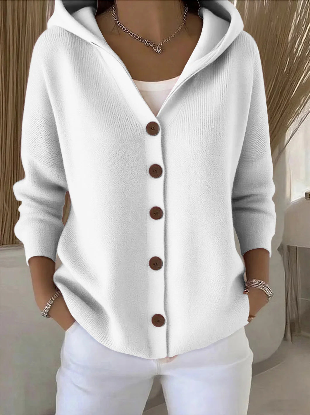 Heidi | Cardigan con cappuccio — 5