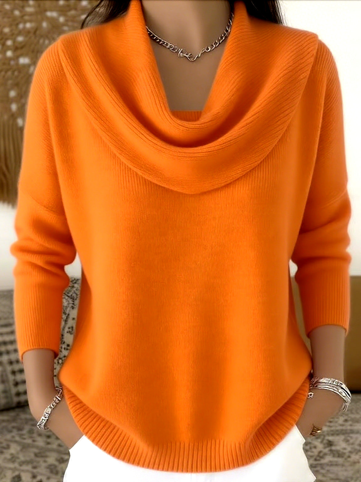 Anneliese | Maglione con collo ad anello — 7
