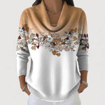 Johanna | Maglione dolcevita floreale — 4