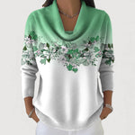 Johanna | Maglione dolcevita floreale — 5