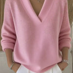 Erika | Maglione ampio con scollo a V — 2